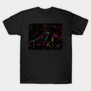 Rainbow cheetah T-Shirt